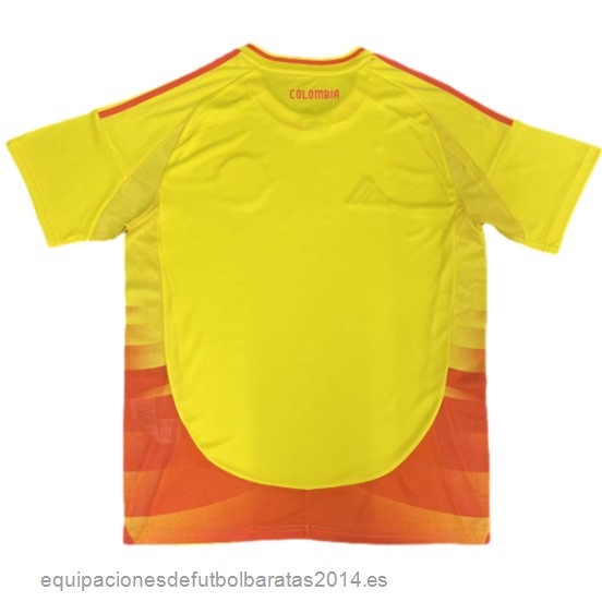 Nuevo Tailandia 1ª Camiseta Colombia 2024 Amarillo Baratas